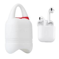 Чехол для наушников Kindon i-Smile для Apple AirPods IPH1430 White Фото 1