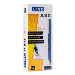 Ручка шариковая LINC AXO 1,0 мм синяя Фото 2