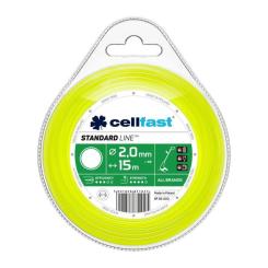 Жилка косильная Cellfast коло 2.0 x 15м Фото
