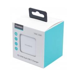 Зарядное устройство Choetech 2xUSB-С 35W PD/QC Фото 2