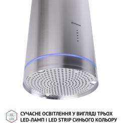 Вытяжка кухонная Perfelli CRE 3673 I 1000 LED Фото 4