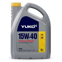 Моторное масло Yuko TURBO DIESEL 15W-40 5л Фото