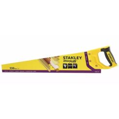 Ножовка Stanley SHARPCUT із загартованими зубами, L=550мм, 11 tpi. Фото 1