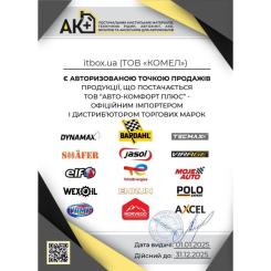 Антифриз BARDAHL LCR ANTIGEL CONCENTRE синий 20л Фото 1