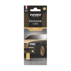 Ароматизатор для автомобиля WINSO Card Exclusive Gold Фото