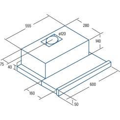 Вытяжка кухонная Cata TF-5260 X Фото 7