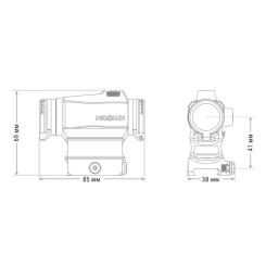 Коллиматорный прицел Holosun HS515CM Фото 4