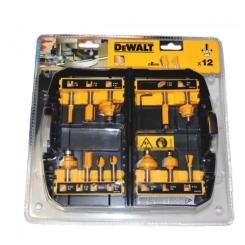 Набор фрез DeWALT діаметр хвостовика 8 мм, 12 шт. Фото 2