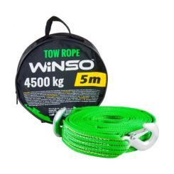 Трос буксировочный WINSO 4,5т, 5м Фото 1