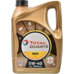 Моторное масло Total QUARTZ Ineo C3 5w40 5л Фото