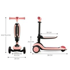 Самокат Kinderkraft Halley Rose Pink (KRHALL00PNK0000) Фото 8