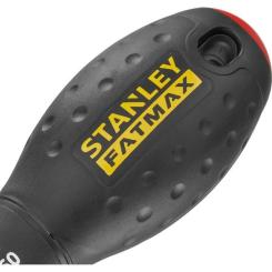 Отвертка Stanley FatMax, шлиц SL10х200мм, расширяющееся жало. Фото 2