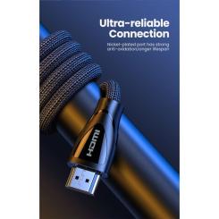 Кабель мультимедийный Ugreen HDMI M to HDMI M 1.0m V2.1 Фото 2