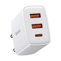 Зарядное устройство Baseus Compact Quick Charger 2U+C Фото 2