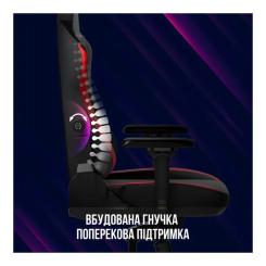 Кресло игровое Lorgar Embrace 533 Black/Red Фото 11