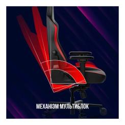 Кресло игровое Lorgar Embrace 533 Black/Red Фото 7