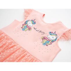 Платье детское POP FASHION с фатиновой юбкой с единорогами Фото 2