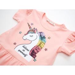 Платье детское POP FASHION с единорогами Фото 2