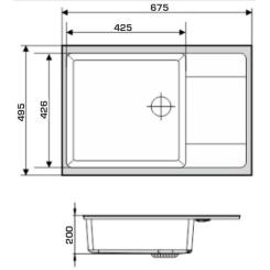 Мойка кухонная GRANADO LINARES ivory Фото 4