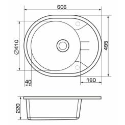 Мойка кухонная GRANADO MARBELLA ivory Фото 5