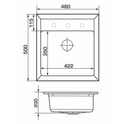 Мойка кухонная GRANADO MERIDA terra Фото 5