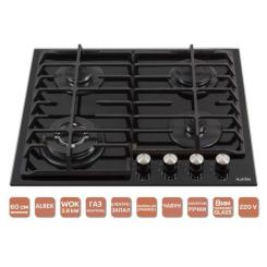 Варочная поверхность Ventolux HG640-TA3G CEST (BK) Фото 5