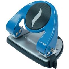 Дырокол Economix с линейкой 30 листов Синий Фото