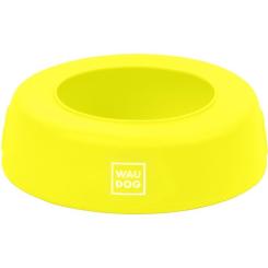 Посуда для собак WAUDOG Silicone Миска-непроливайка 1 л жовта Фото