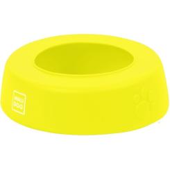 Посуда для собак WAUDOG Silicone Миска-непроливайка 1 л жовта Фото 2