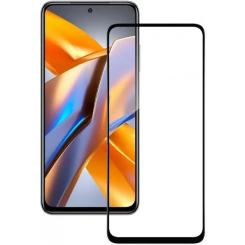 Стекло защитное BeCover Tecno Spark 10 Pro (KI7) Black Фото 1