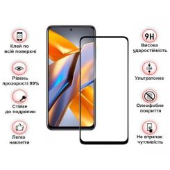 Стекло защитное BeCover Tecno Spark 10 Pro (KI7) Black Фото 3