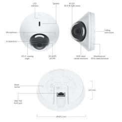 Камера видеонаблюдения Ubiquiti UVC-G4-DOME Фото 3
