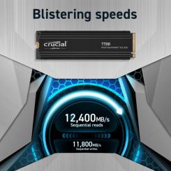 Накопитель SSD Micron M.2 2280 4TB T700 Фото 3