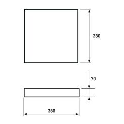 Светильник Eurolamp Van Gogh 48W 3000K 6500К RGB Фото 2