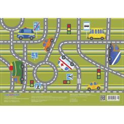 Подкладка настольная Cool For School Правила движения Фото