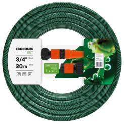 Поливочный шланг Cellfast набор ECONOMIC,3/4",20м,3 слоя,ороситель,комплект Фото