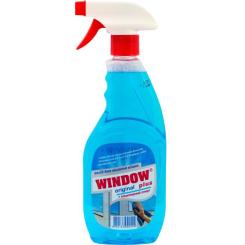 Средство для мытья стекла Window Plus З нашатирним спиртом 500 мл Фото