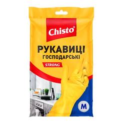 Перчатки хозяйственные Chisto Strong Латексные 1 пара M Фото