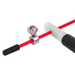 Скакалка PowerPlay 4202 швидкісна Червона Фото 4