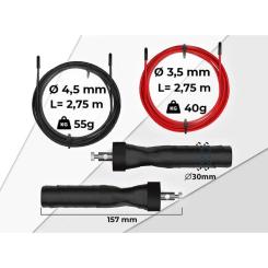 Скакалка Power System PS-4079 швидкісна Фото 6