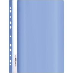 Папка-скоросшиватель Economix А4 Light с перфорации, синяя Фото