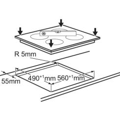 Варочная поверхность Electrolux EHF6240XXK Фото 5