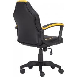 Кресло игровое GT Racer X-1414 Black/Yellow Фото 3