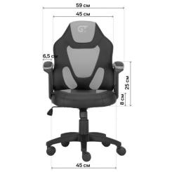 Кресло игровое GT Racer X-1414 Black/Yellow Фото 8