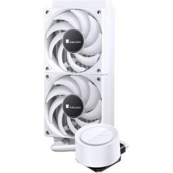 Система жидкостного охлаждения JONSBO TG-240 White Фото 9
