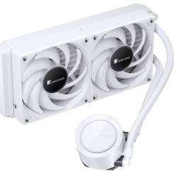 Система жидкостного охлаждения JONSBO TG-240 White Фото 10