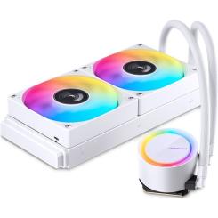 Система жидкостного охлаждения JONSBO TG-240 White Фото 1