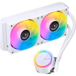 Система жидкостного охлаждения JONSBO TG-240 White Фото 2