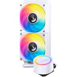 Система жидкостного охлаждения JONSBO TG-240 White Фото 3