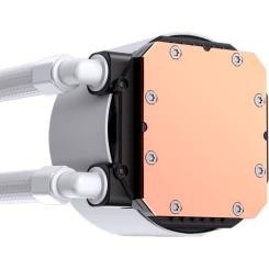 Система жидкостного охлаждения JONSBO TG-240 White Фото 5